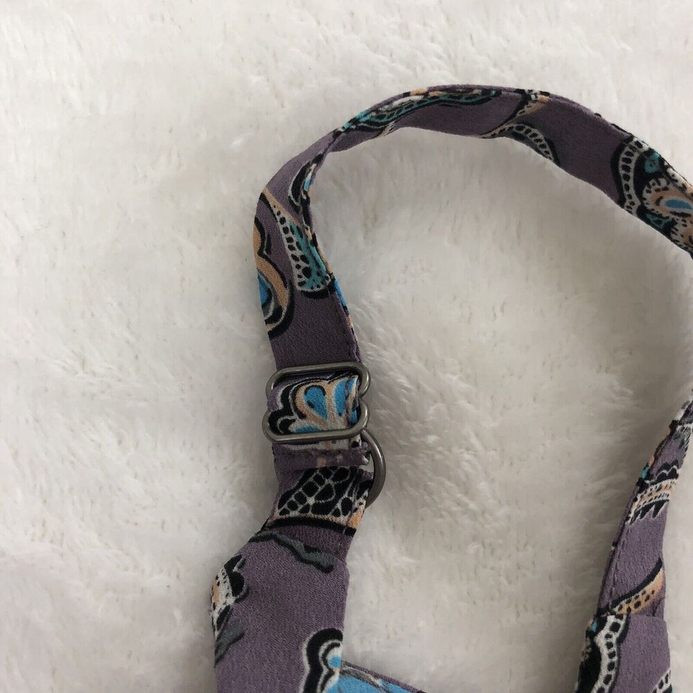 Cabi 3453 Spring Floral Scrollwork S Cami Blouse Top Purple Adjustable Straps - Picture 5 of 7